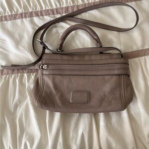 Marc by Marc Jacobs Beige Leather Crossbody Bag